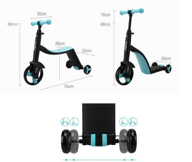 3 in 1 Kinder Scooter