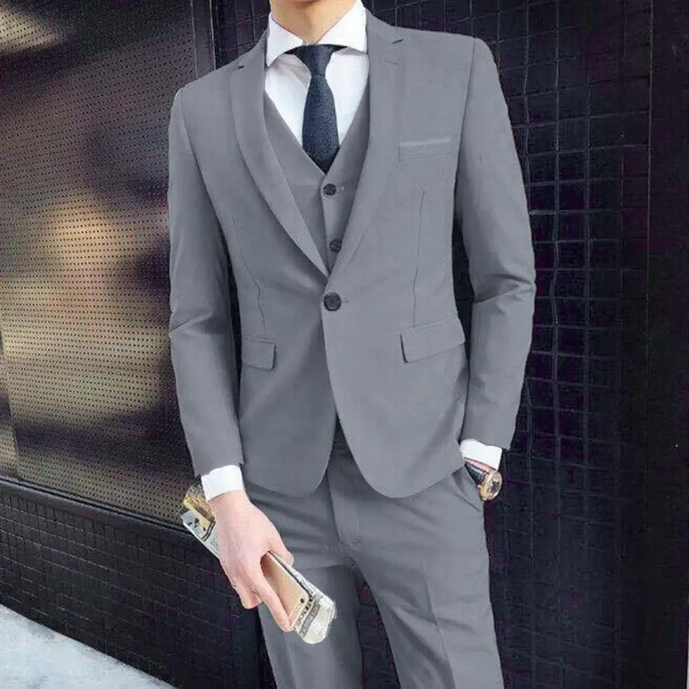 2pc Set Men's Luxury Business Suit