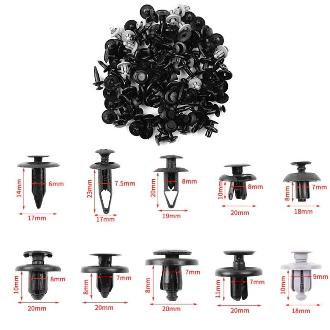 Auto Fastener Clip Set