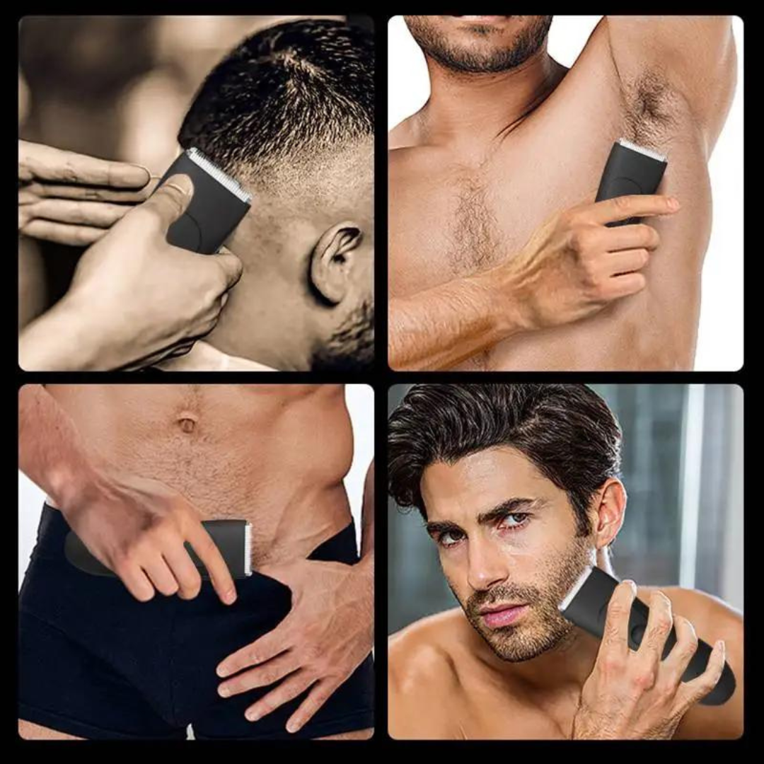 Body hair trimmer for men
