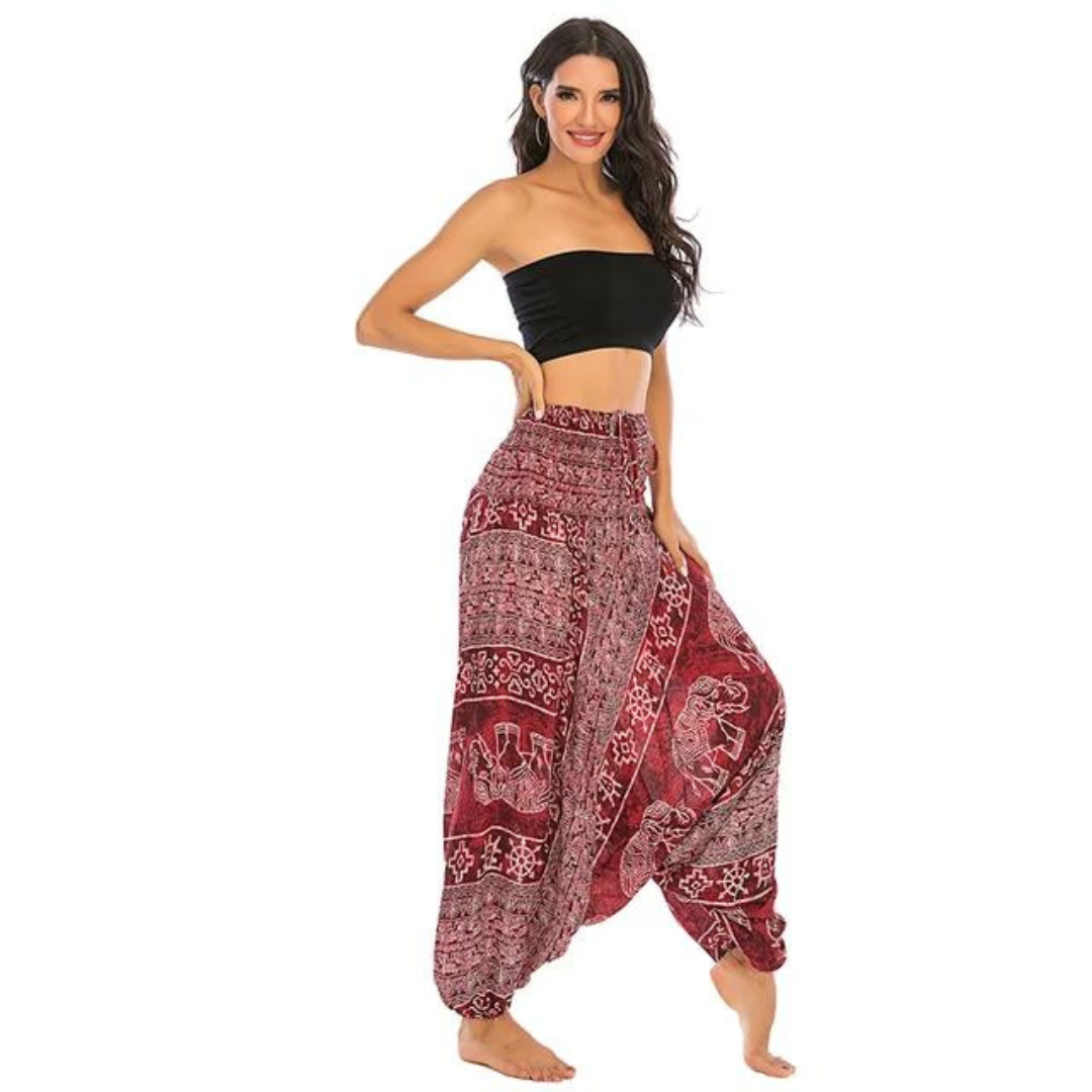 Bohemian yoga pants