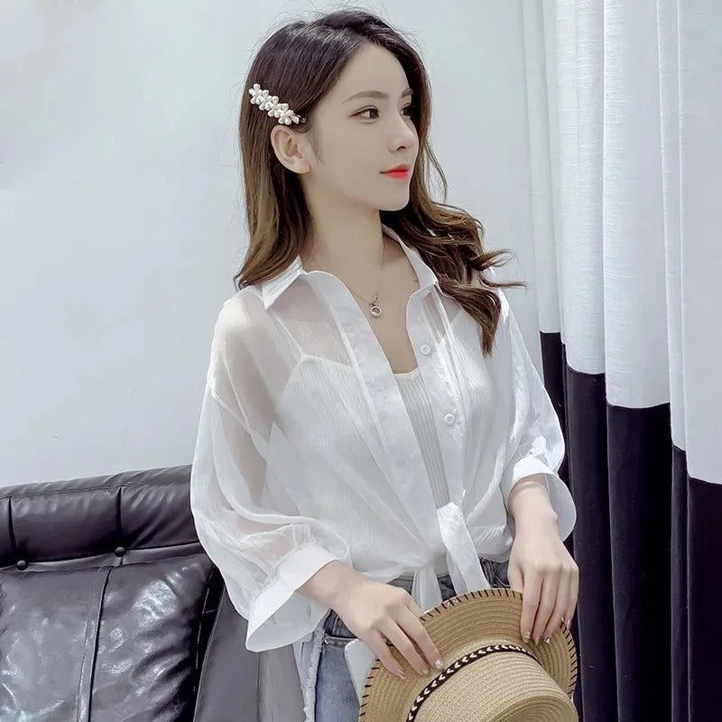 Casual Los Chiffon Shirt
