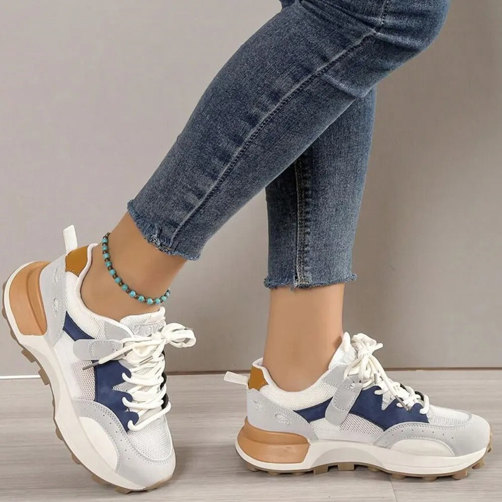 Colorblock women's trainers