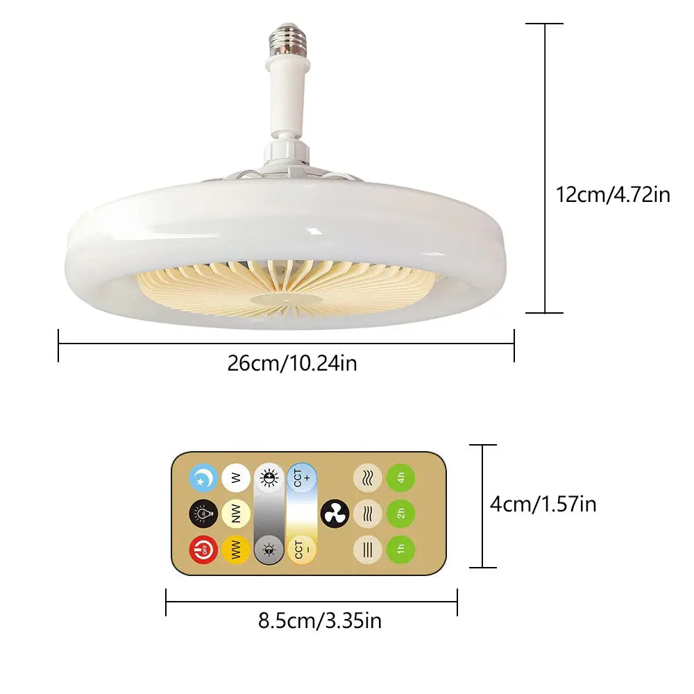 Cool Breeze Dimmable Fan Light