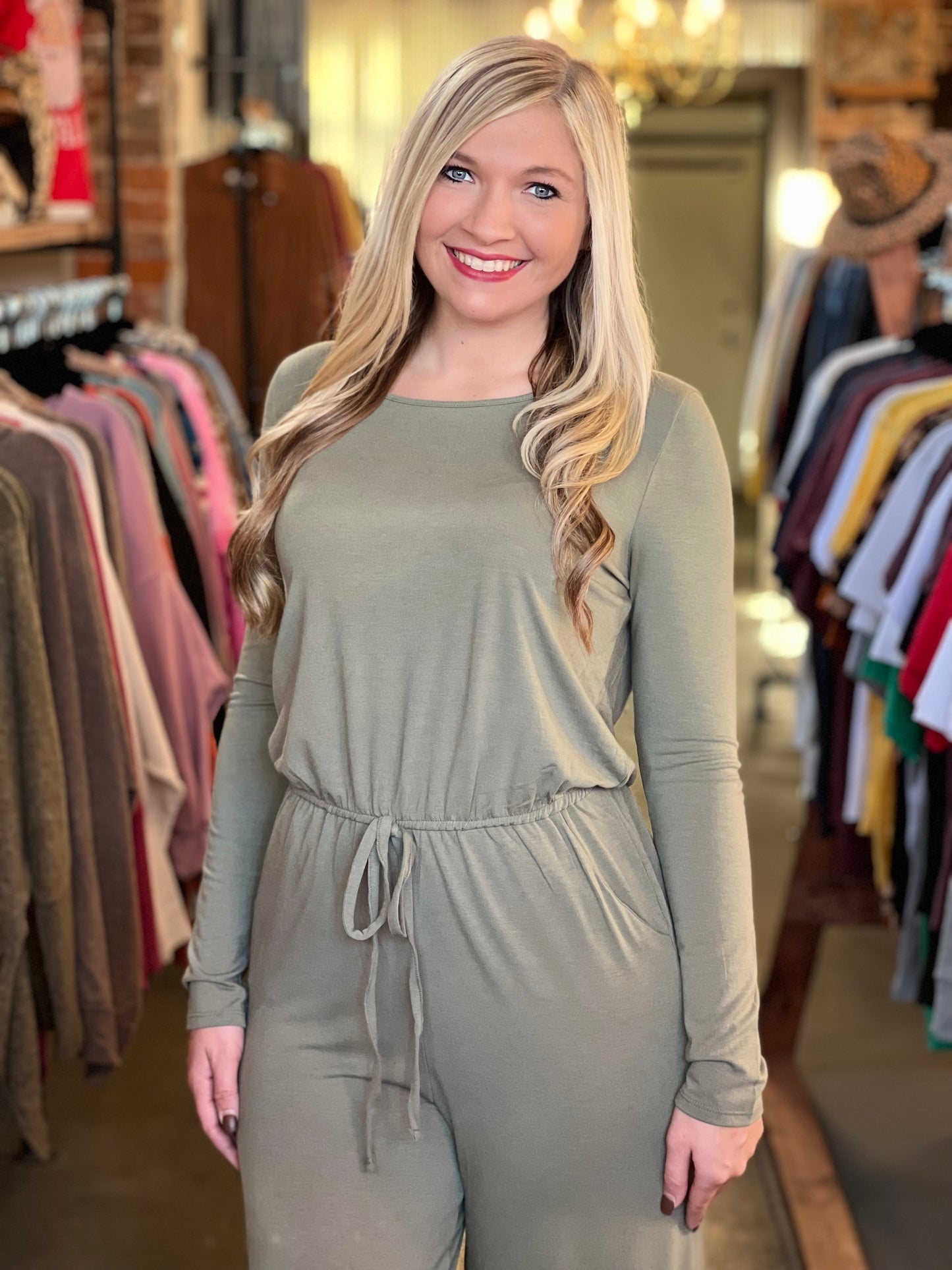 Women's Jumpsuit Festive Long Sleeves