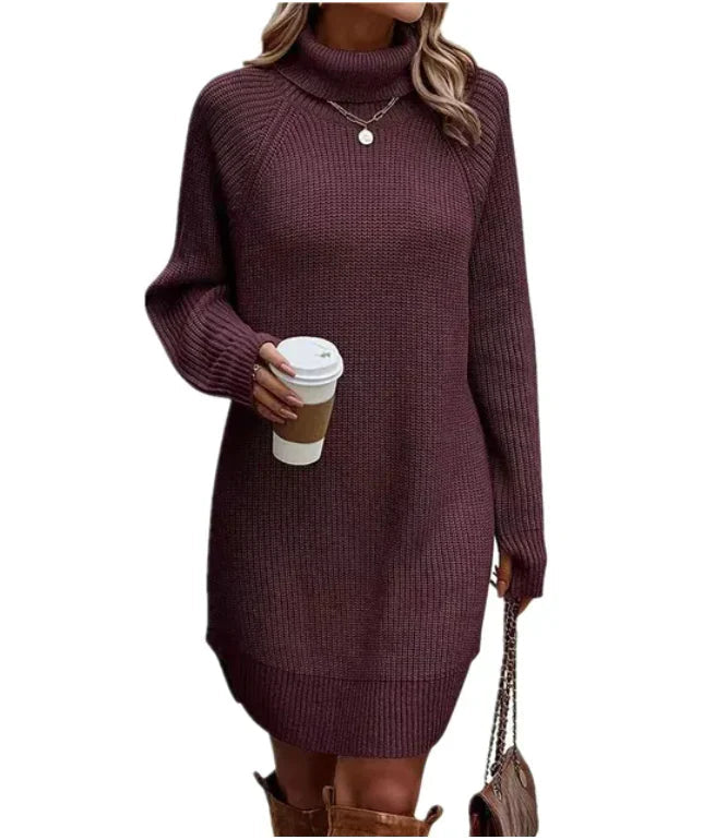 Women's Strick Dress Classic Soft Knit