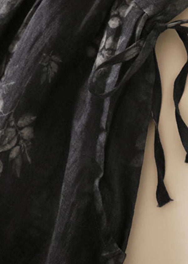 Ladies Dress with Peter Pan Collar and Drawstring for Summer Activities