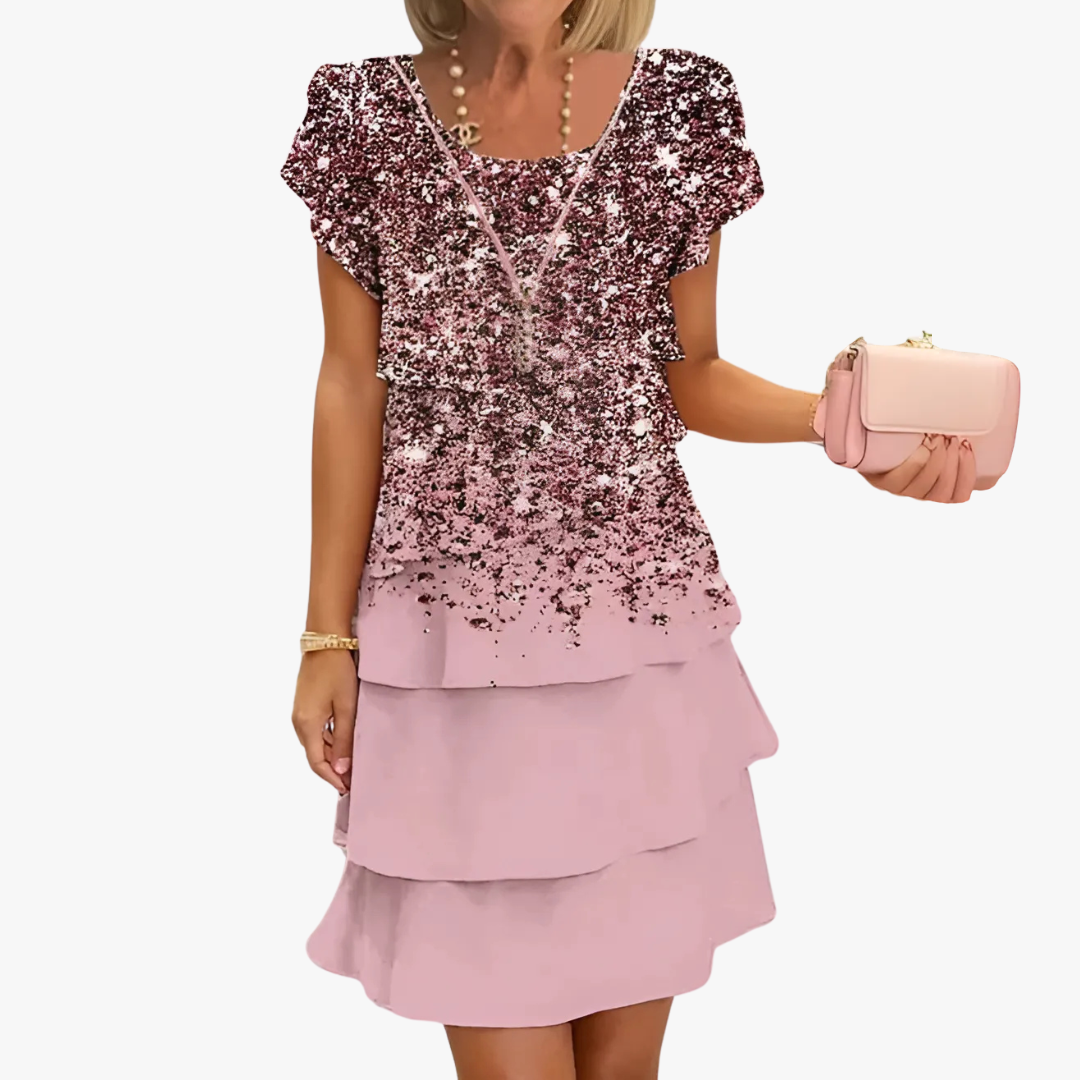 Women's Maxi Dress Floral Print Flowing Style