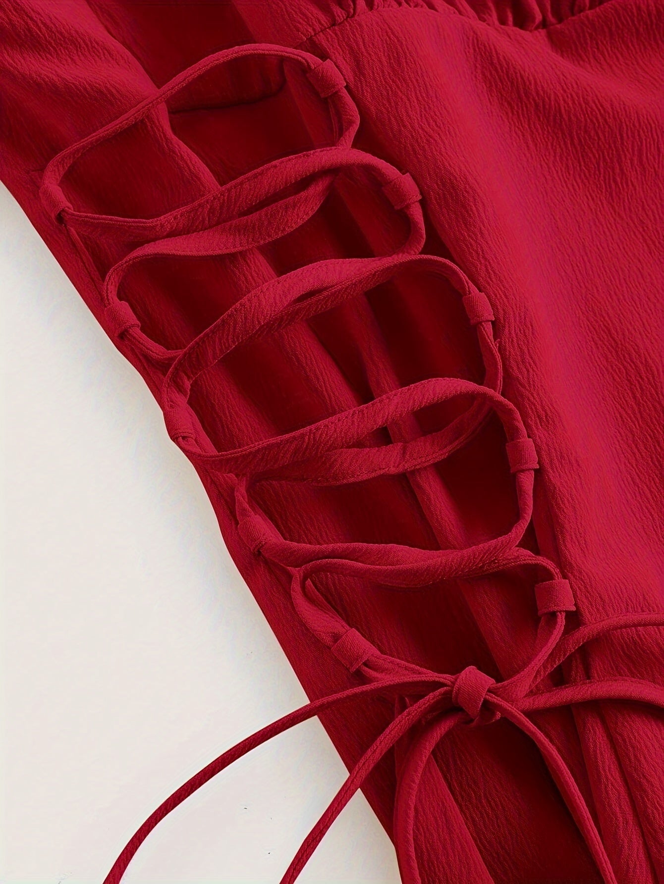 Women's Ruched Cami Dress With Square Neckline, Backless Design, Ideal For Special Occasions