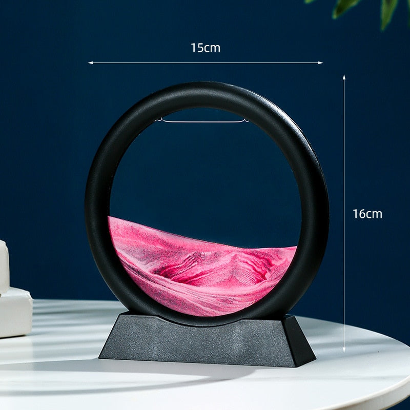 Dynamic Sand Art Display