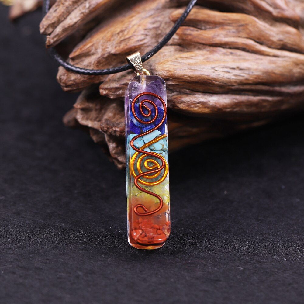 7 chakra stimulans ketting