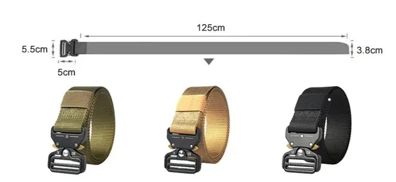 Heavy-Duty Tactical Belt