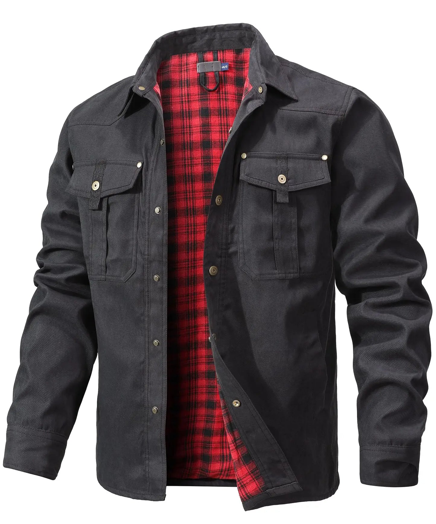 Herren Overshirt Casual Flannel