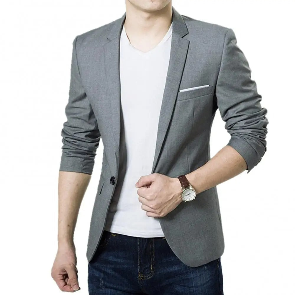 High-quality men's business blazer