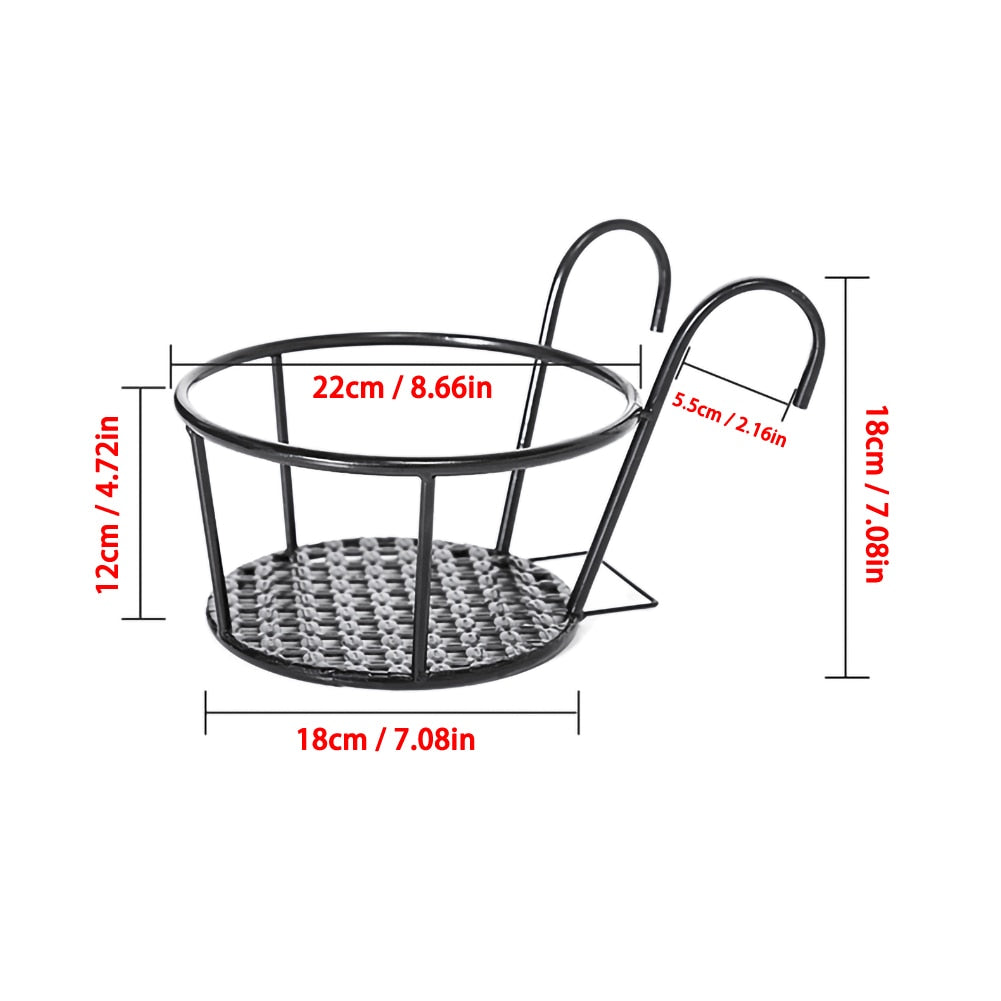Iron Art Hanging Basket