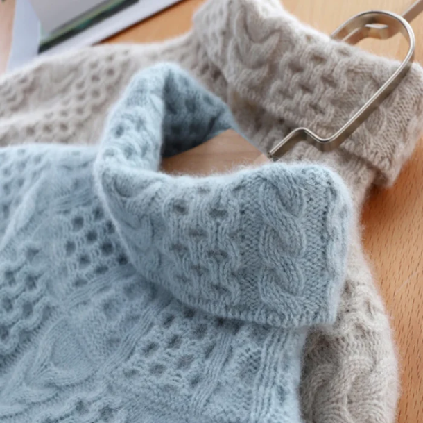 Ladies Pullover Kashmir Sweater Casual Warm Spring and Winter