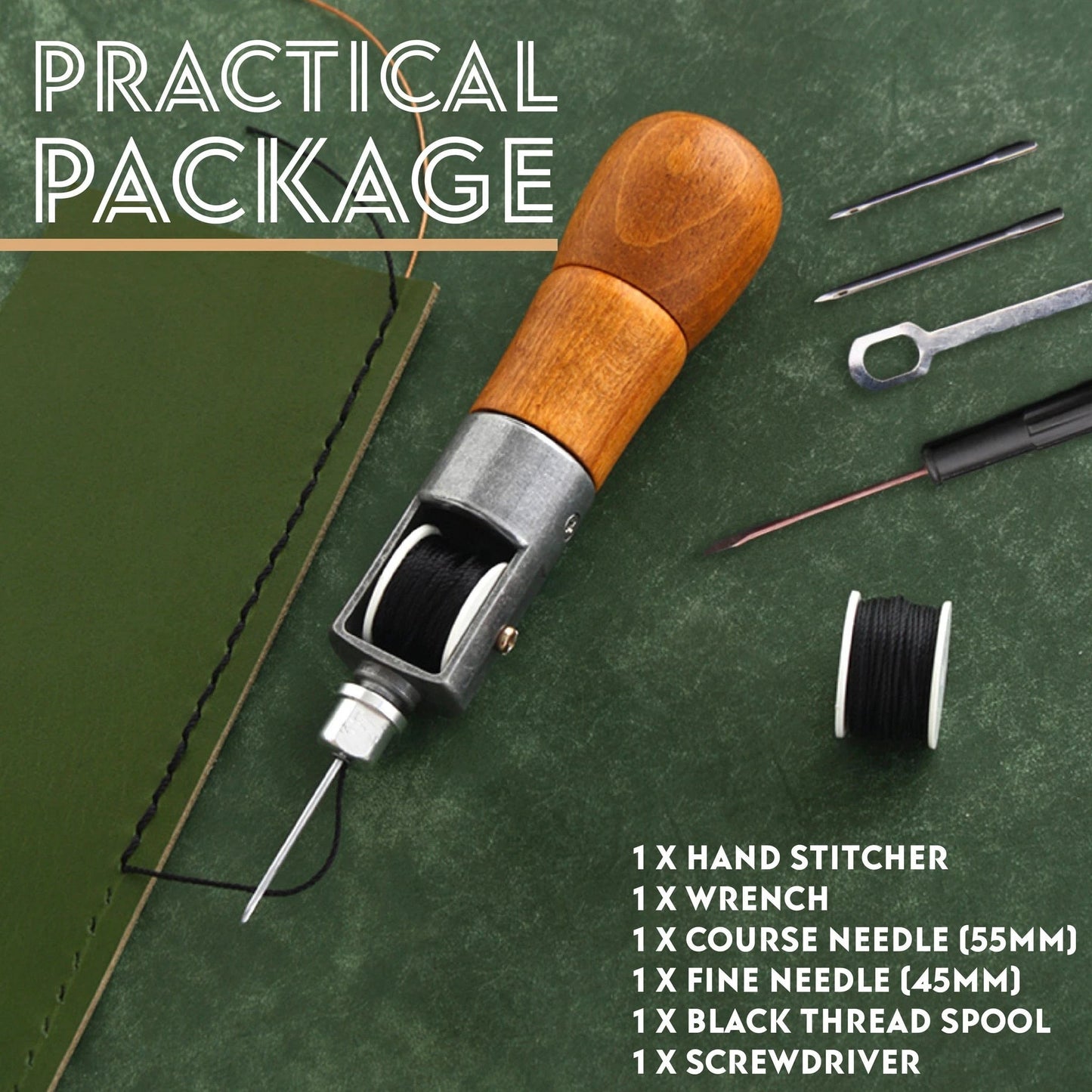 Leather Sewing Awl Tool Kit