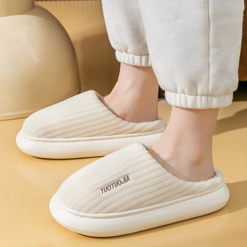Memory foam Fluffy Plush slippers