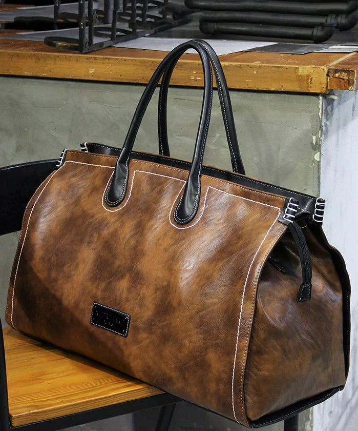 Men's Duffel Bag Retro Large Capacity 3