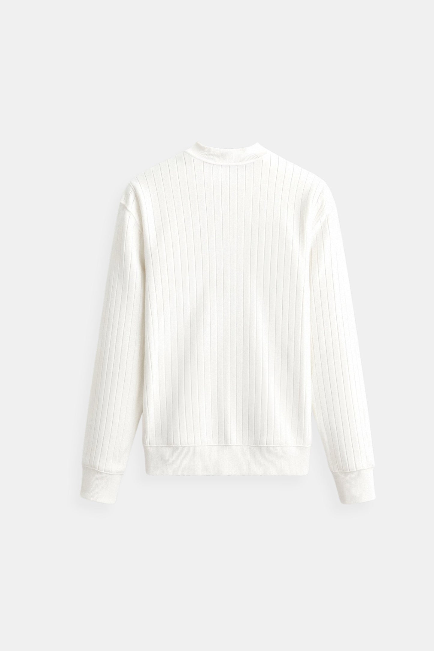 Men's Knitted Sweater Ribbed Style