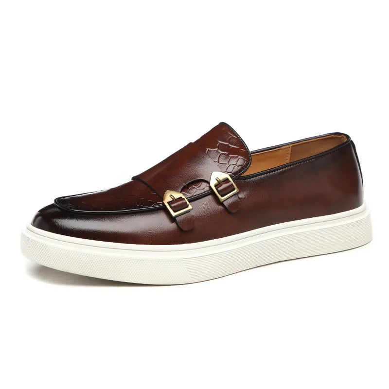 Men's Loafers Stylish Faux Leather Comfortable Shoes for Men
