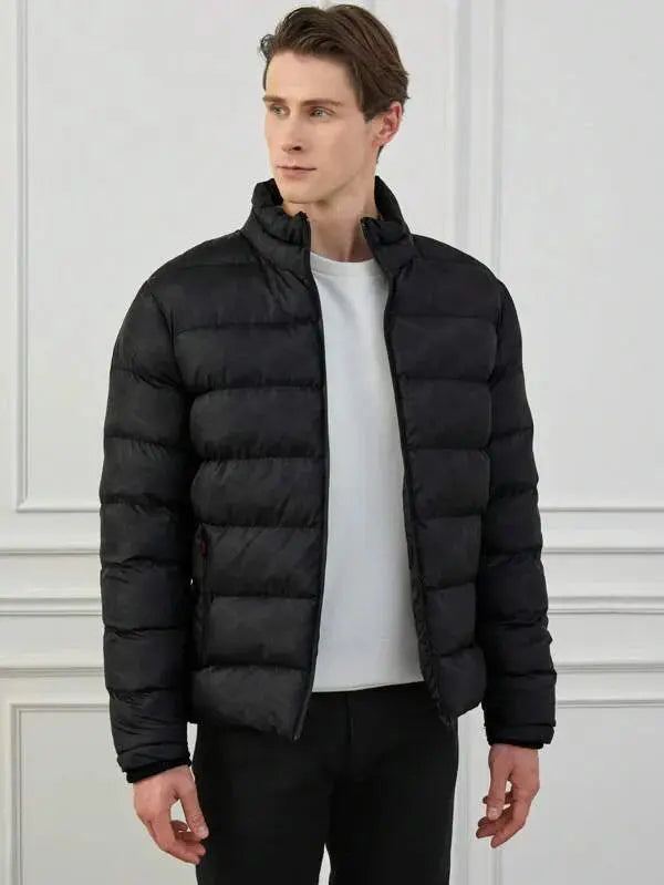 Men's Winter Coat With Luxury Lining For Cold Months