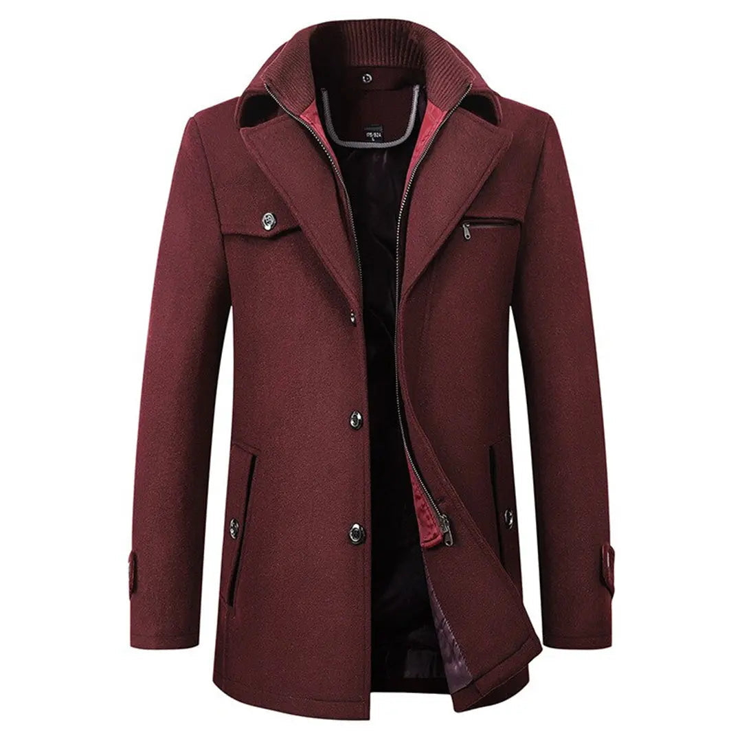 Men's Winter Jacket Long Fit Stylish