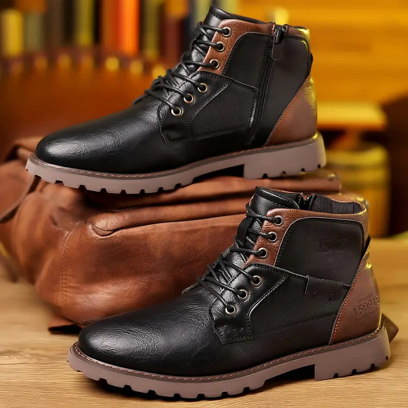 Men's Zipped Boots Stylish