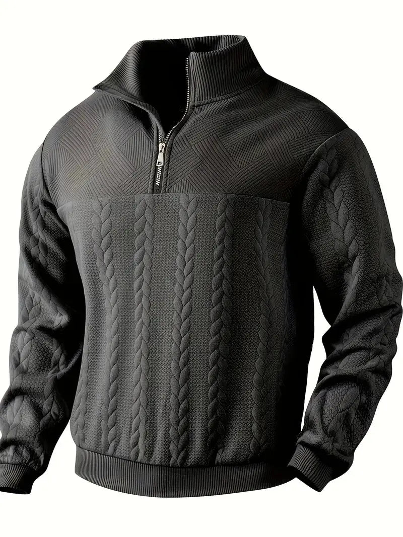 Men's Zipped Sweater Casual