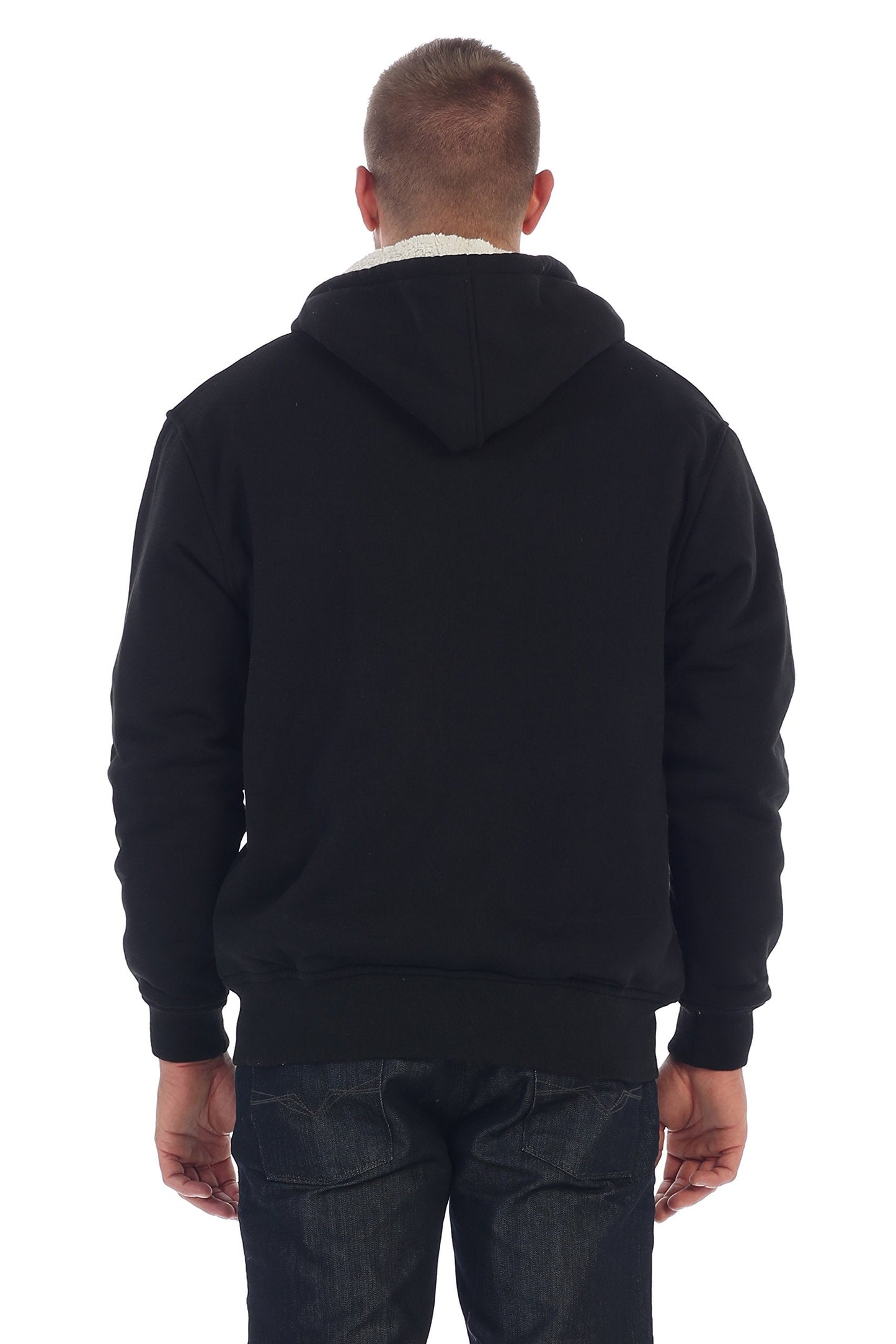 Men's lambswool winter hoodies