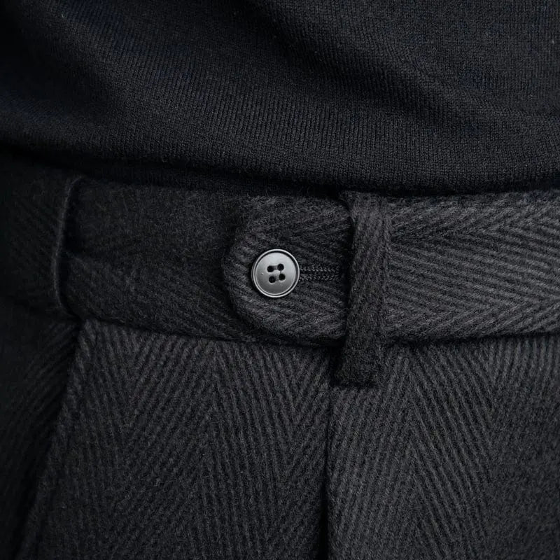 Men's trousers Fish leg pattern Stylish