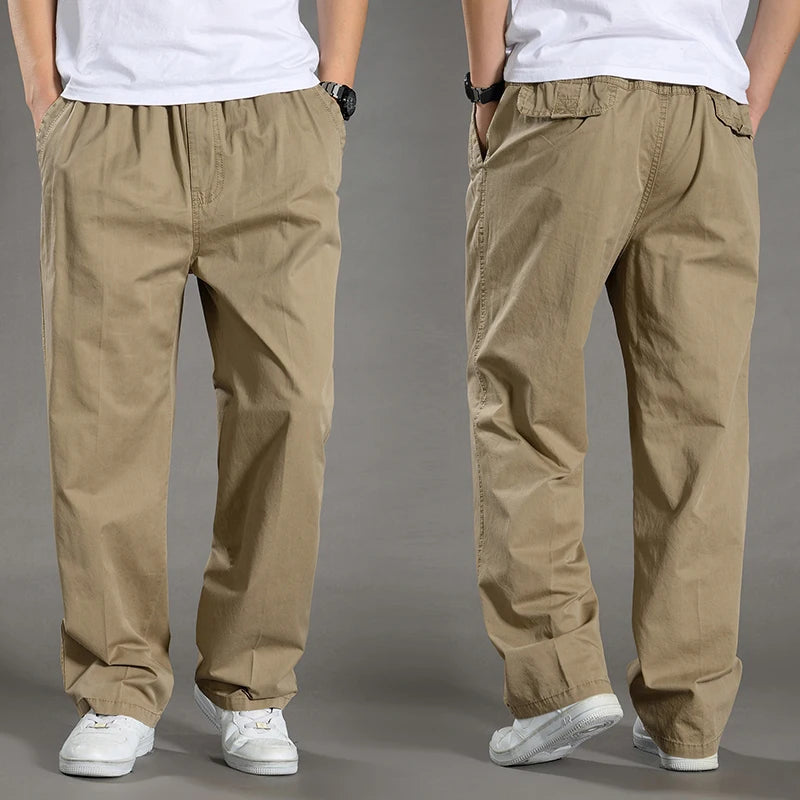 Men's trousers Relaxed Fit Supple Woven