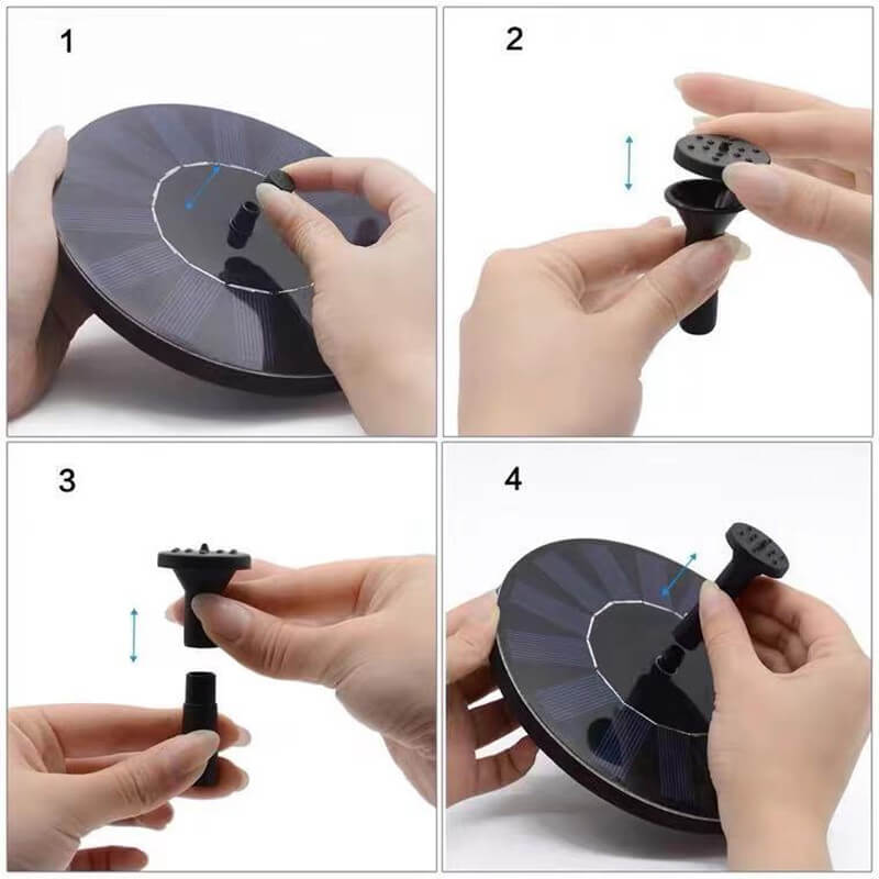 Mini Solar Floating Fountain