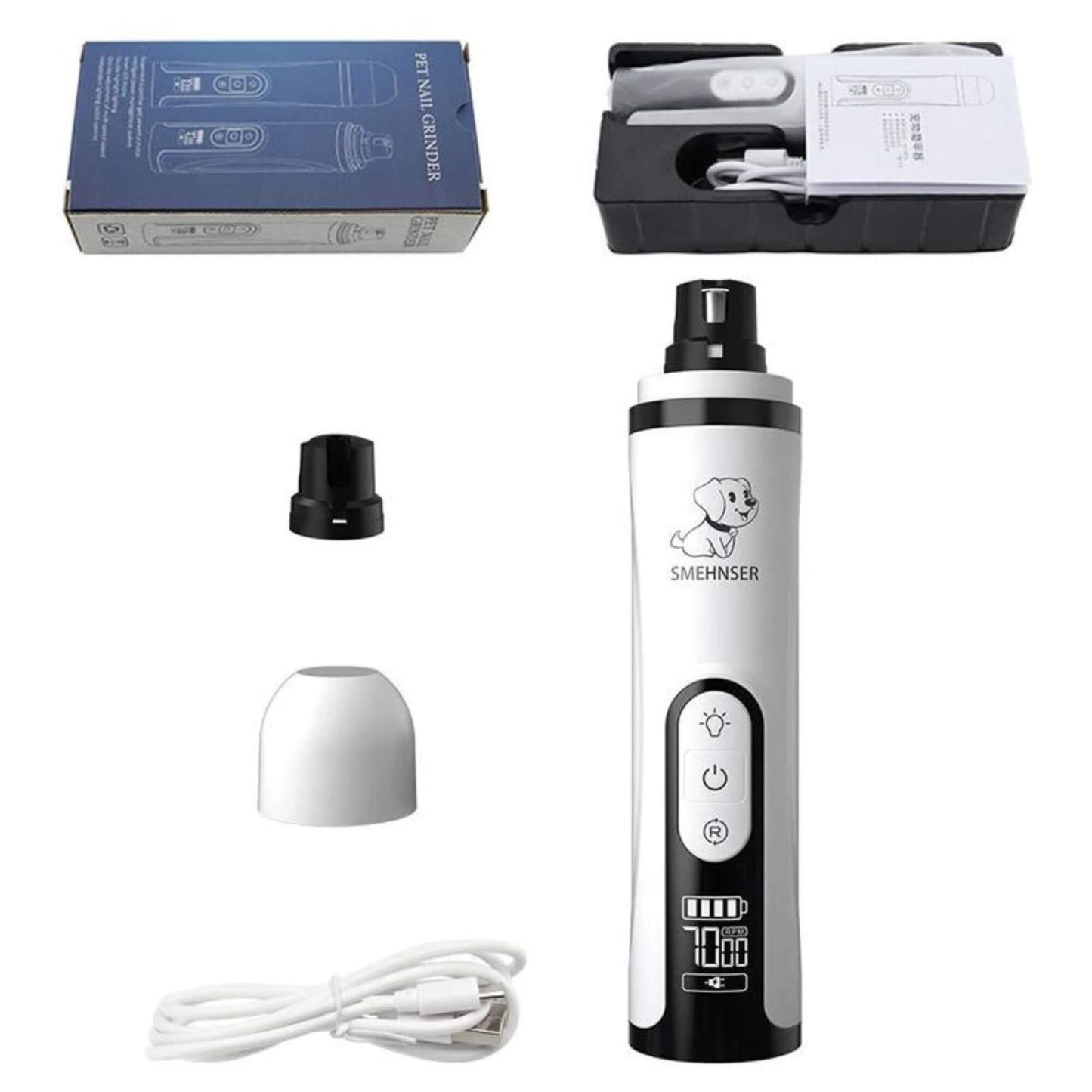 Pet's Electric LED Nail Clippers
