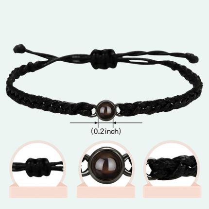 Photo projection Heart Bracelet