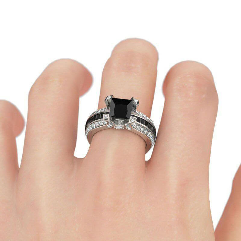 Princess Polished Ring
