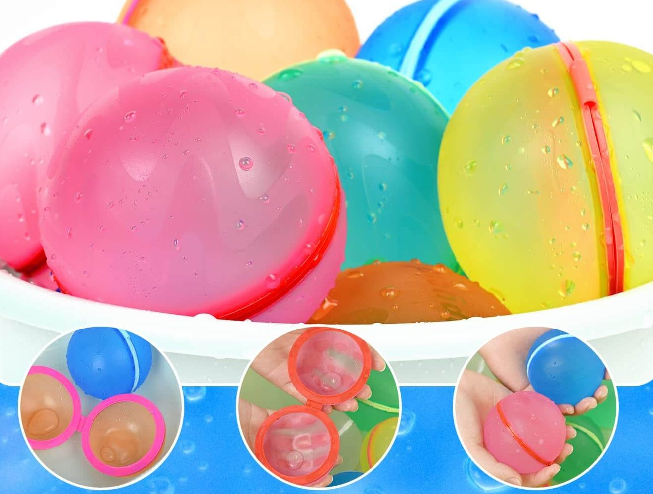 Reusable water balloons