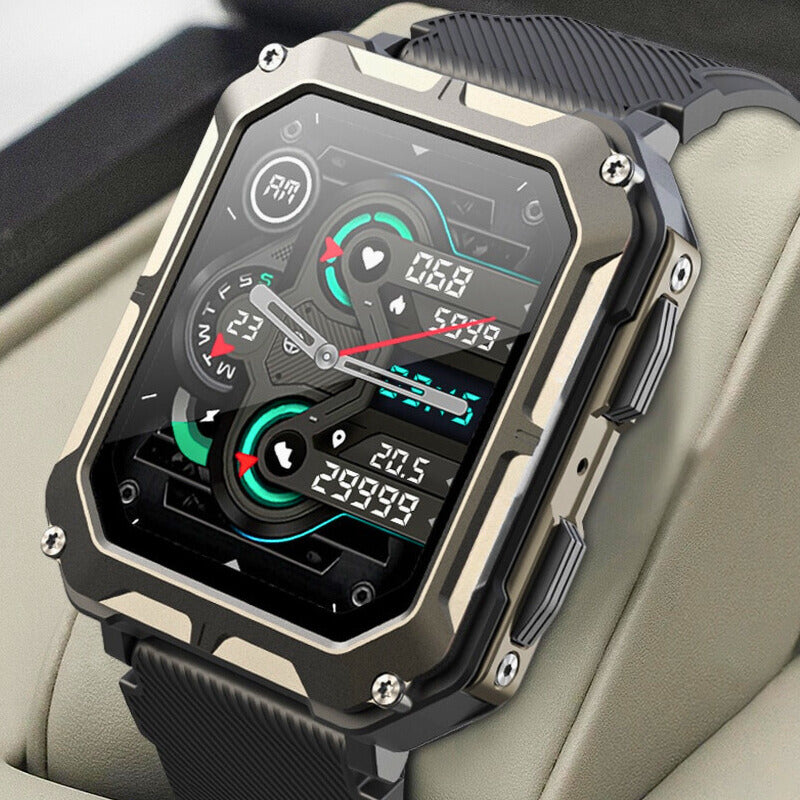 Rugged Smartwatch for Adventurers with Advanced Functions