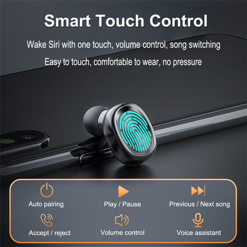 Space Capsule Bluetooth Earphones