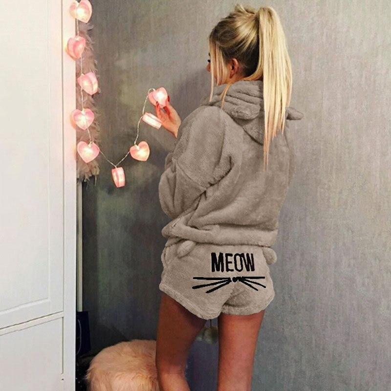 Warm Meow Cat Pyjama Set