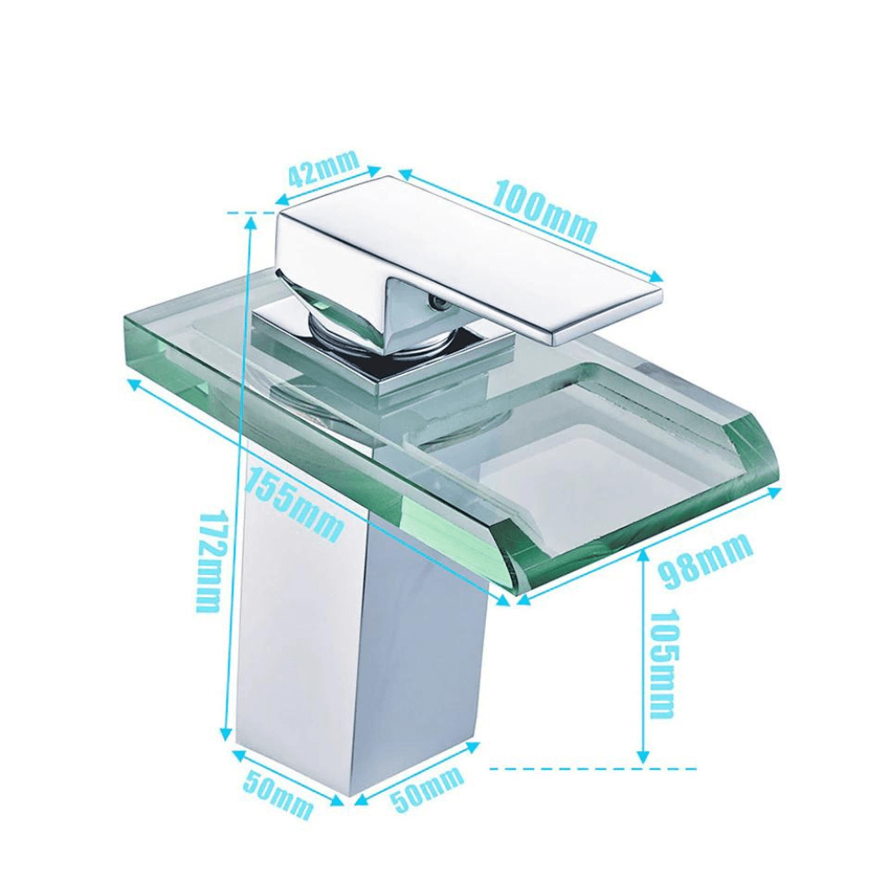 Waterfall LED Basin Tap