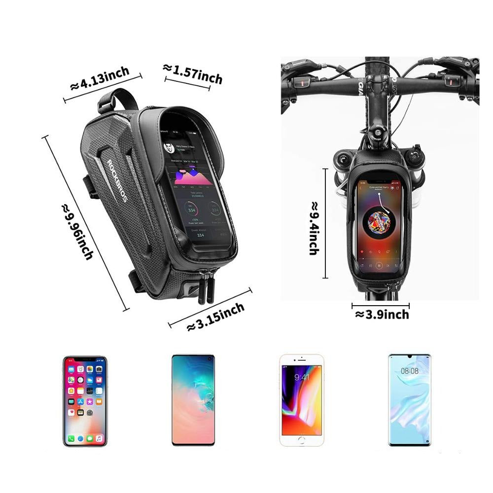 Waterproof Pannier with Touch Screen
