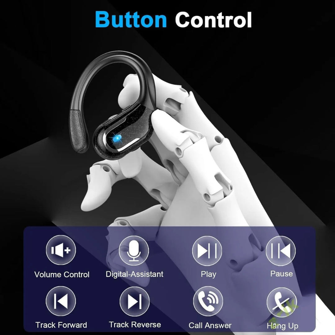Wireless Bluetooth Earbuds with IP7 Waterproof and 75 Hour Listening Time