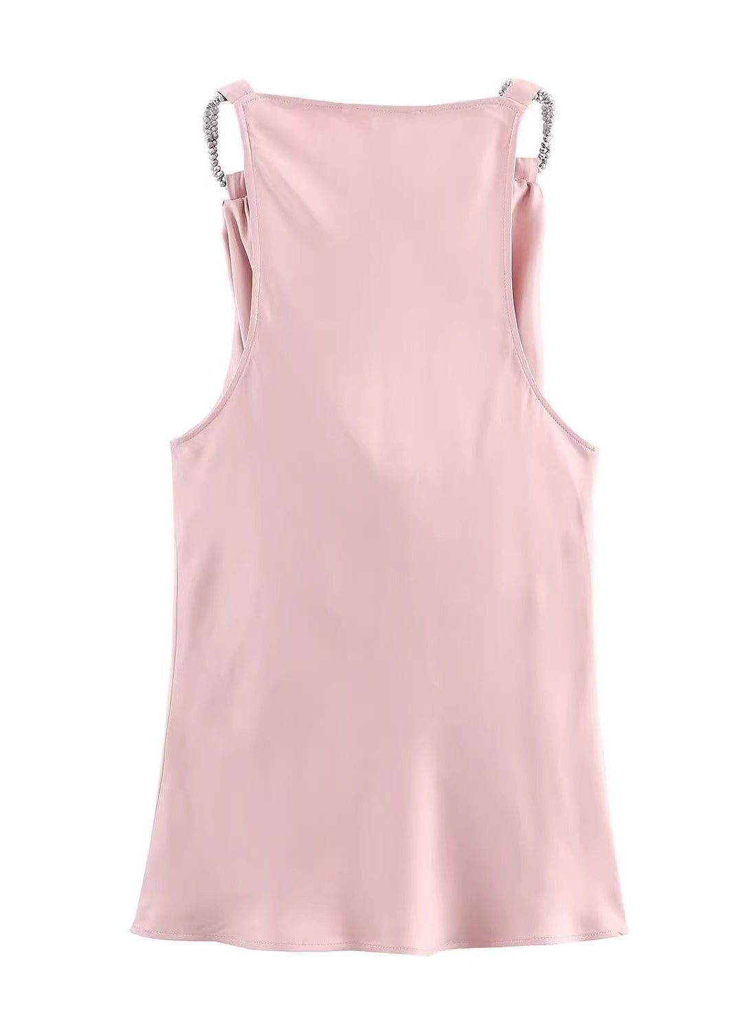 Women's Cami Top Draped Turtle Neck Summer Style 4