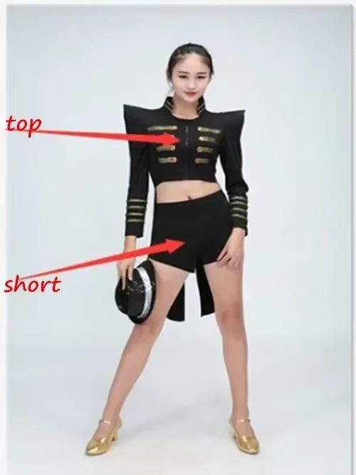 Women's Jazz Dance Jacket Classic Performance Style 7