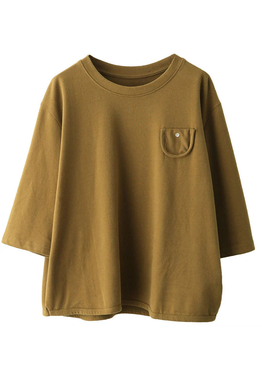 Women's Oversized Shirt Half Sleeve Casual 4
