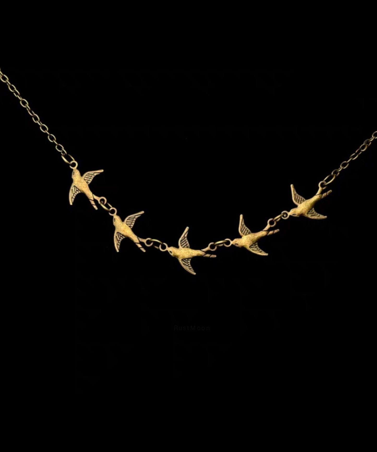 Women's Pendant Necklace Swallow Design 4