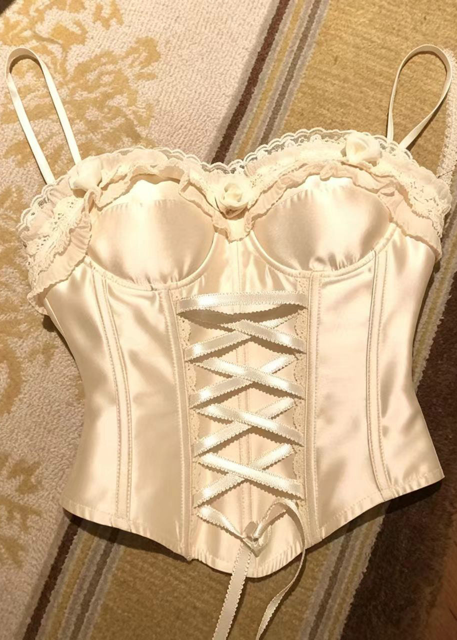 Women's Two-Piece Set Boho Lace Up Patchwork 4