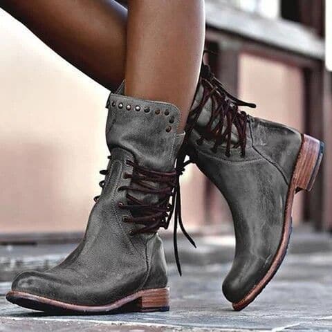 Women's Calf Boots Vintage Style For Every Occasion