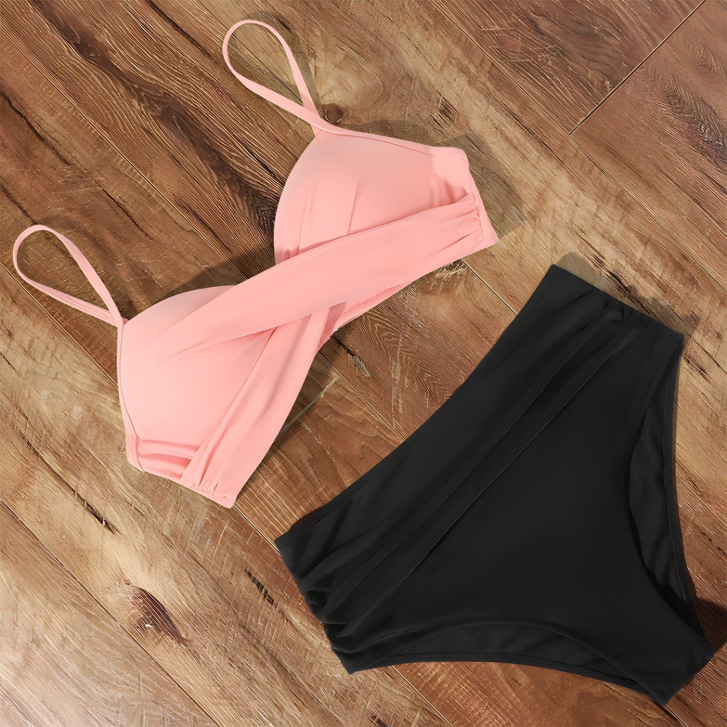 Women's High Waist Bikini Stretchable For Beach And Pool